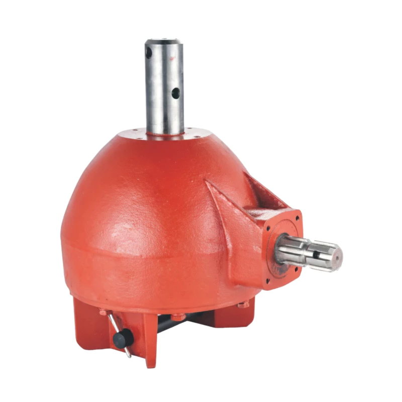 Post hole digger PTO gearbox for earth augers